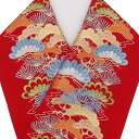 半衿 半襟 刺繍 日本製 正絹 日本製 シルエリー Silelly 赤 松 フォーマル 振袖 成人式 袴 卒業式 着物 訪問着 色無地 お正月 七五三 お宮参り...