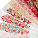 半襟 刺繍 半衿 振袖 成人式 貝桶 に 梅 松竹梅 古典 白地 クリーム ピンク 臙脂 黒 パステル 日本製 レディース 卒業式 袴姿 フォーマル シルエリー...