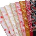 半襟 刺繍 半衿 振袖 成人式 全通 菊 万寿菊 花 日本製 レディース 卒業式 袴姿 フォーマル シルエリー 送料無料 W28 r863 Si