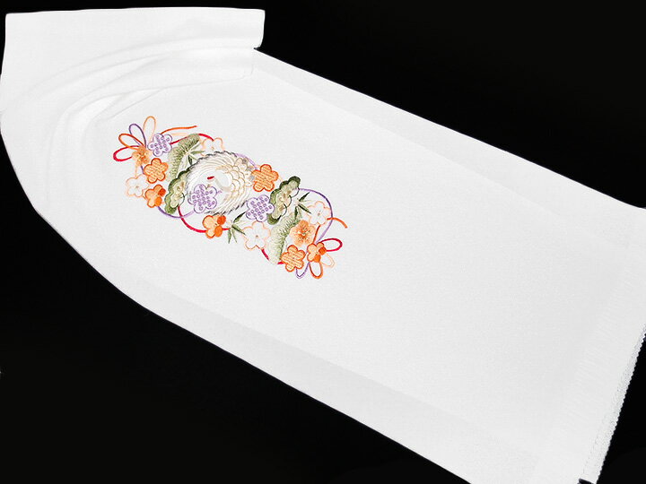 帯揚げ 刺繍 正絹 帯揚 振袖 成人式 飛翔 ...の紹介画像2