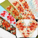 半襟 刺繍 半衿 振袖 成人式 椿 菖蒲 桜 菊 梅 市松 文様 日本製 京都 白 金 桃 赤 橙 ベージュ 抹茶 水色 黒 紫 レディース 卒業式 袴姿 フォ...