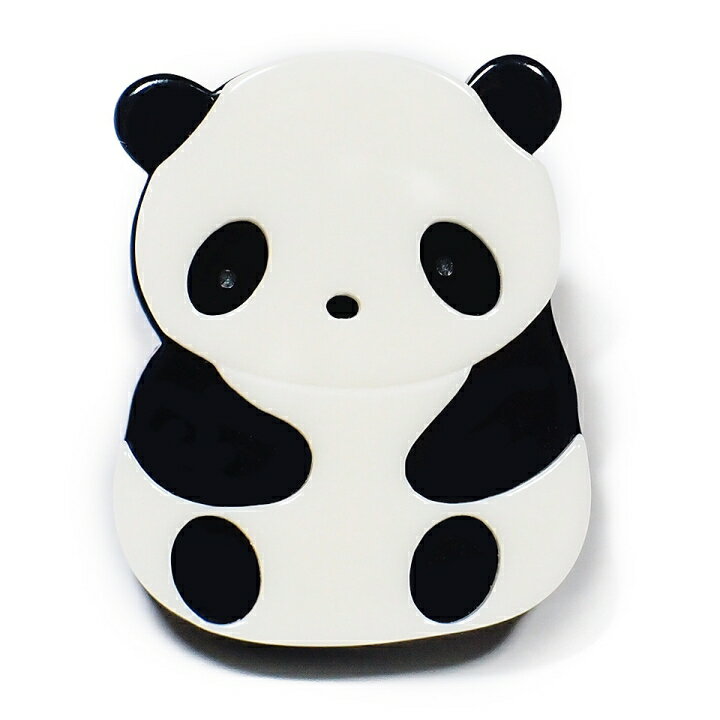 帯留め 帯留 パンダ 動物 アニマル 白 黒 レディース 浴衣 カジュアル 色無地 小紋 紬 和装小物 可愛い..