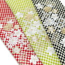 半襟 刺繍 半衿 振袖 成人式 市松 菊 桜 七宝 モダン CHARA 赤 緑 黒 日本製 レディース 卒業式 袴姿 フォーマル ちりめん 送料無料 W20 t...