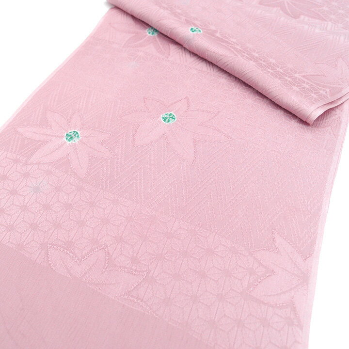 帯揚げ 帯上げ 帯あげ フォーマル 成人式 振袖 着物 正絹 もみじ 紅葉 麻の葉 横段 薄紫色 訪問着 付下げ 色無地 単品 結婚式 パーティ お呼ばれ ママ振り 袴 卒業式 七五三 お宮参り 和装小物 袷 単衣 送料無料 帯揚げ w998 Si