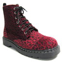 T.U.K SHOES（ティーユーケー） RED LEOPARD 7 EYE BOOTS【パンク】【PUNK】【ロマンチックノイローゼ楽天市場店】