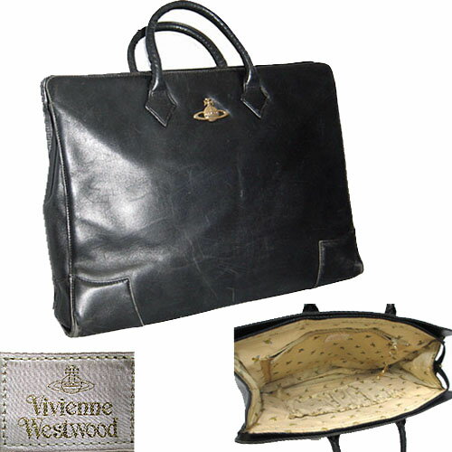 Vivienne Westwood BAG ヴィヴィアン ウエストウッド プレーンバッグ【中古】【パンク】【PUNK】【ロマンチックノイローゼ楽天市場店】