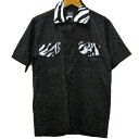 《デッドストック》Tiger of London Zebra Work Shirt タイガーオブロンドン ゼブラ柄 ワークシャツ 半袖【新古】【中古】【パンク】【PUNK】【ロマンチックノイローゼ楽天市場店】