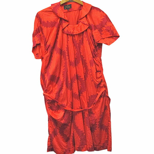 Vivienne Westwood Anglomania Squiggle Blouse Dress ヴィヴィアン ウエストウッド アングロマニア スクイグル ワンピース【中古】【パンク】【PUNK】【ロマンチックノイローゼ楽天市場店】