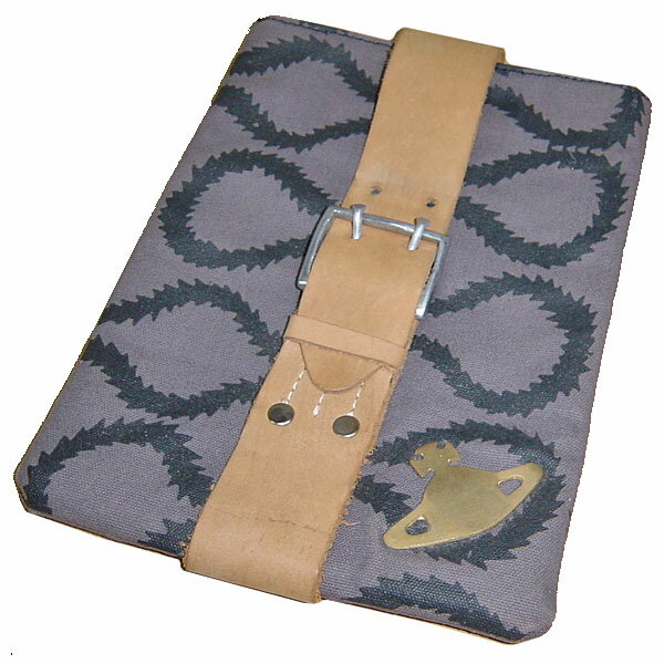 Vivienne Westwood Anglomania Squiggle iPad Case Africa Bag　ヴィヴィアン ウエストウッド アングロマニア スクイグル アイパッド ケース アフリカ バッグ【中古】【パンク】【PUNK】【ロマンチックノイローゼ楽天市場店】