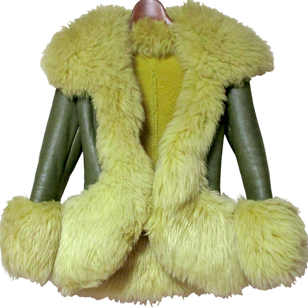 Vivienne Westwood GOLD LABEL VINTAGE Mouton Fur Coat ヴィヴィアン ウエストウッド ゴールドレーベル ムートン ファー トリム コート【中古】【パンク】【PUNK】【ロマンチックノイローゼ楽天市場店】