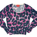 Vivienne Westwood RED RABEL Leopard Cardigan ヴィヴィアン・ウエストウッド レッドレーベル レオパード 豹柄 カーディガン【中古】【パンク】【PUNK】【ロマンチックノイローゼ楽天市場店】