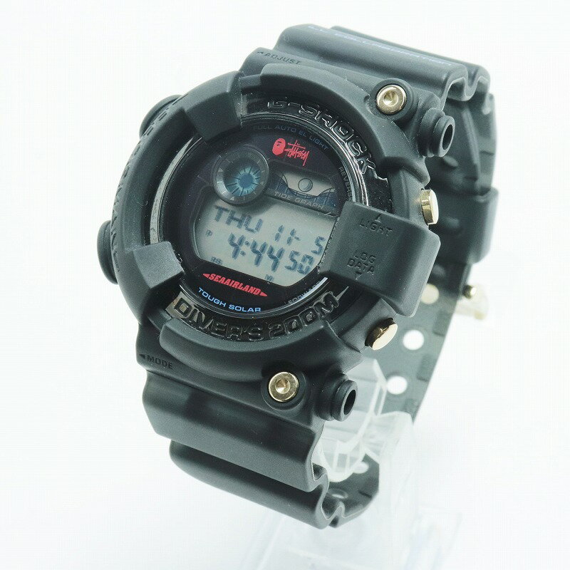 CASIO G-SHOCK x STUSSY x BAPE カシオ ジーショック x ステューシー x エイプ トリプルコラボ GF-8250BS-1JR FROGMAN フロッグマン