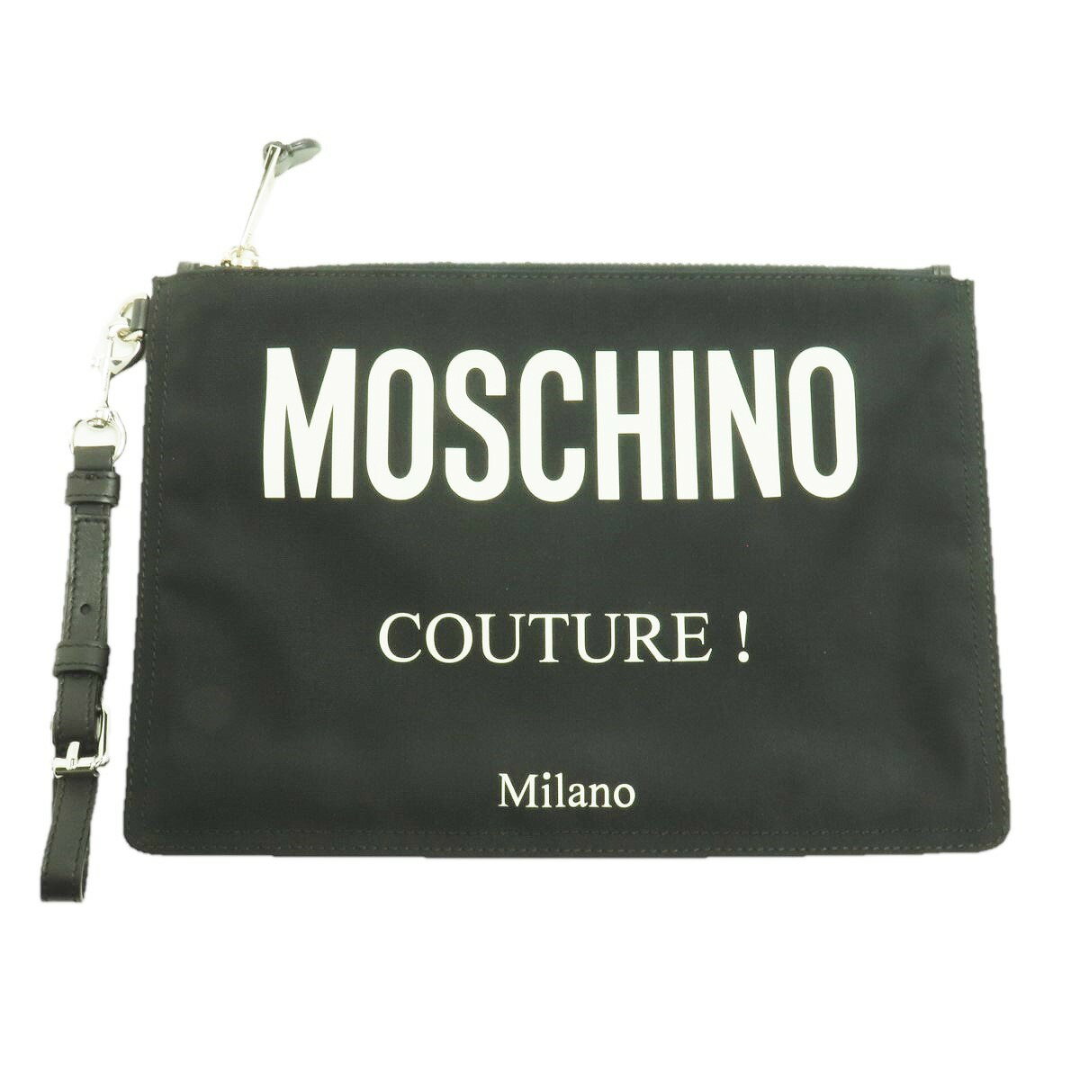 MOSCHINO クラッチバック セカンドバック モスキーノ ブラック