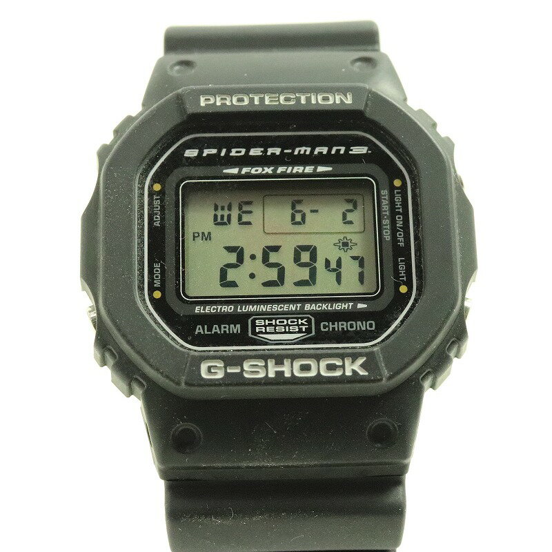 CASIO カシオ G-SHOCK 腕時計 DW-5600VT SPIDER MAN3 スパイダーマン コラボモデル