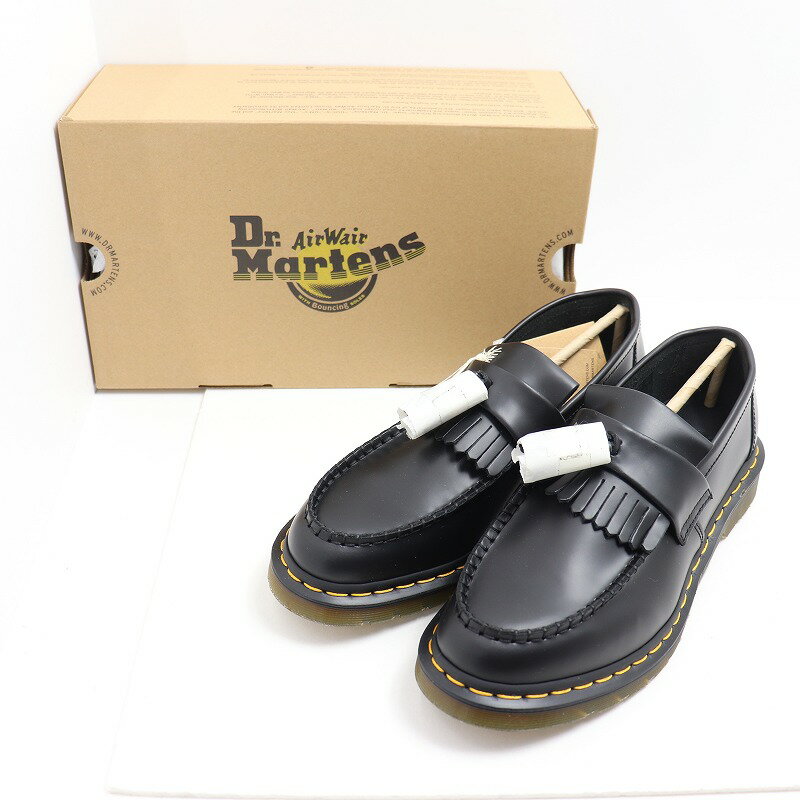 Dr.Martens ドクターマーチン メンズシューズ タッセルローファー ADRIAN　YS ブラック UK8