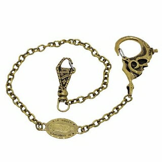 【値下げしました 】galcia ガルシア SKULL MARIA WALLET CHAIN スカル マリア ウォレットチェーン ブラス 【中古】【アクセサリー】【金沢本店 併売品】【8200562Kz】