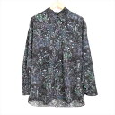 LAD MUSICIAN ラッドミュージシャン BIG SHIRTS Small Flower 花柄 ビッグ シャツ 2121-143 サイズ 44 【中古】【モード セレクト】【金沢本店 併売品】【674821Kz】