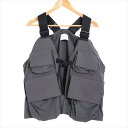 stein シュタイン SYSTEM VEST ベスト ナイロン size:M グレー 【中古】【モード・セレクト】【金沢本店 併売品】【674897Kz】
