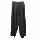 my beautiful landlet マイビューティフルランドレット worsted wide pants ワイドパンツ WM02-PT201024 size:1 ダークブラウン 【中古】【モード セレクト】【金沢本店 併売品】【674898Kz】