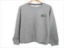 NIKE × STUSSY ナイキ ステューシー FLEECE CREW フリース クルーネック スウェット サイズXL DO9337-063 綿（コットン） グレー 【中古】【ストリート ルード】【金沢本店 併売品】【685314Kz】