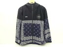 SOPH F.C.R.B. エフシーレアルブリストル BANDANA TRAINING JACKET バンダナ トレーニング ジャケット ジップ パーカー フーディ FCRB-222115 ナイロン ネイビー L 【中古】【ストリート ルード】【金沢本店 併売品】【685672Kz】