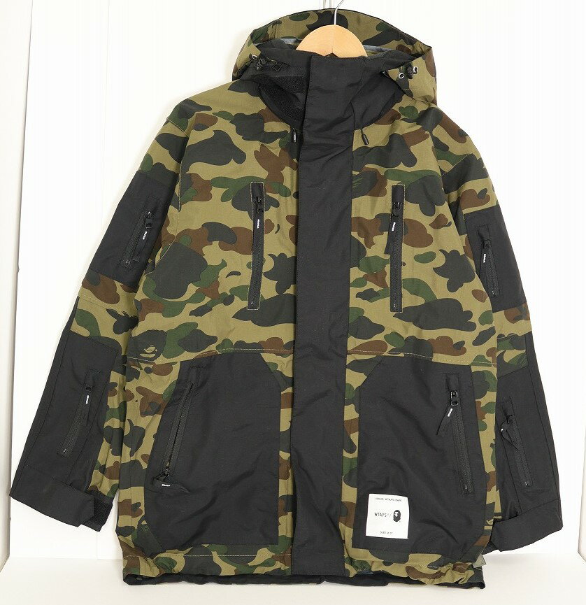 WTAPS ~ A BATHING APE _u^bvX xCv SEAL SHERPA JACKET NYLON TAFFETA CAMO BAPE 172BRAPD-JKM01S iC J[L 1 yÁzyXg[gE[hzy{X izy688230Kzz