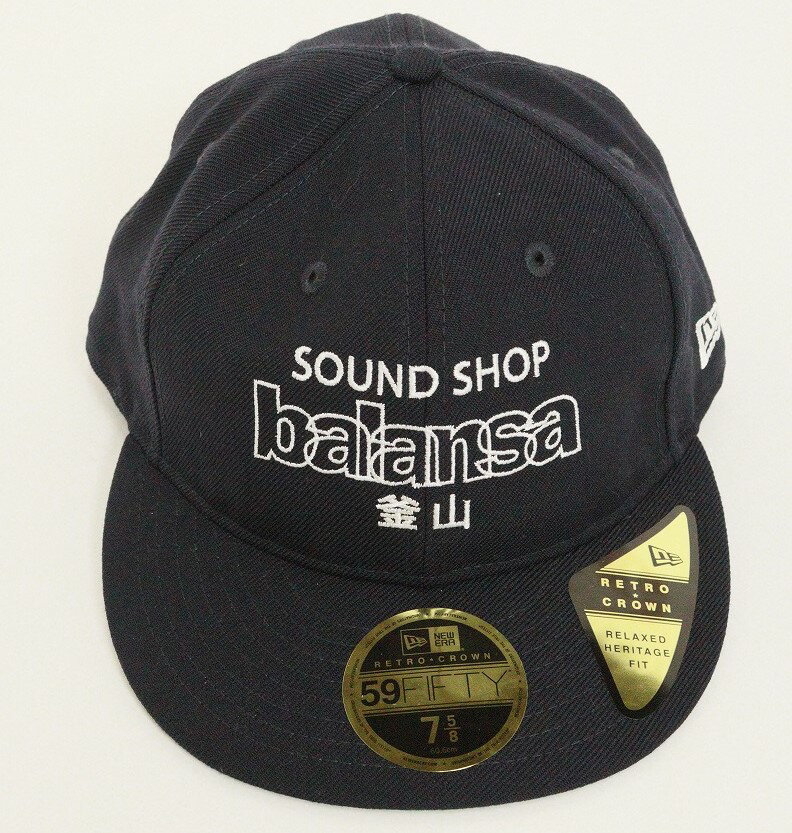 NEW ERA ニューエラ RC 59FIFTY Sound Shop balansa キャップ ネイビー 【中古】【帽子】【金沢本店 併売品】【742131Kz】