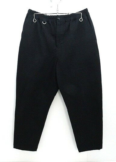 SOPH. ソフ HIGH GAUGE WAVE STRIPE CROPPED TAPERED EASY PANTS SOPH-240030 綿(コットン) ブラック M 【中古】【ストリート・ルード】【金沢本店 併売品】【689406Kz】