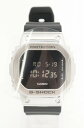 G-SHOCK CASIO カシオ 5600シリーズ GM-5600U-1JF GM-5600U-1JF ブラック/シルバー 箱 説明書 タグ【中古】【時計】【...