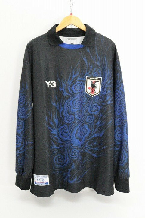 未使用品 正規品 アディダス Y-3 ヨウジヤマモト 日本代表 長袖 シャツ M 未使用品 正規品 アディダス Y-3 ヨウジヤマモト 日本代表 長袖