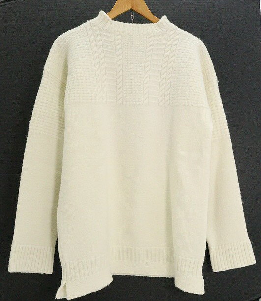 乐天商城 - Maison Margiela メゾン・マルジェラ Gansey Fisherman Knit S50GP0250 毛（ウール） オフホワイト S 【中古】【モード・セレクト】【金沢本店 併売品】【6710034Kz】