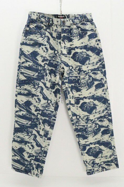 乐天商城 - supreme×HYSTERIC GLAMOUR シュプリーム ヒステリックグラマー CARS BAGGY JEANS 綿（コットン） インディゴ 30 タグ 袋【中古】【ストリート・ルード】【金沢本店 併売品】【6810224Kz】