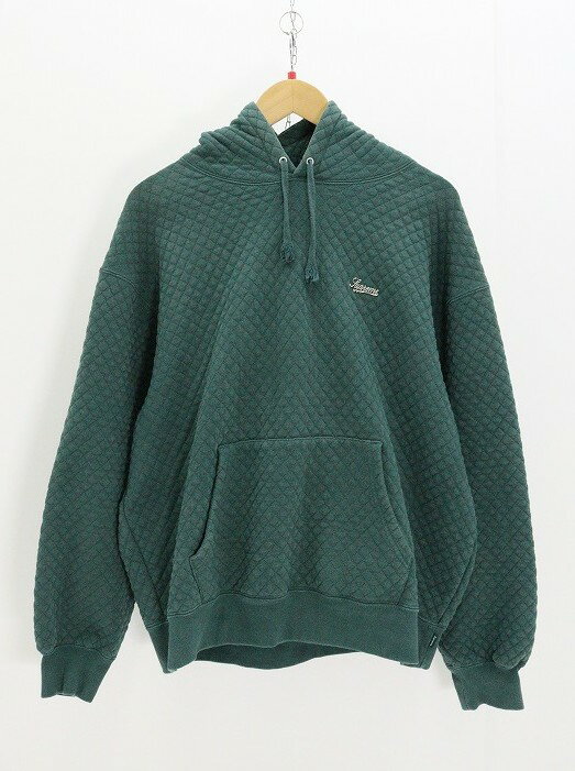 乐天商城 - Supreme シュプリーム Micro Quilted Hooded Sweatshirt 綿（コットン） ダークパイン L 【中古】【ストリート・ルード】【金沢本店 併売品】【6810559Kz】