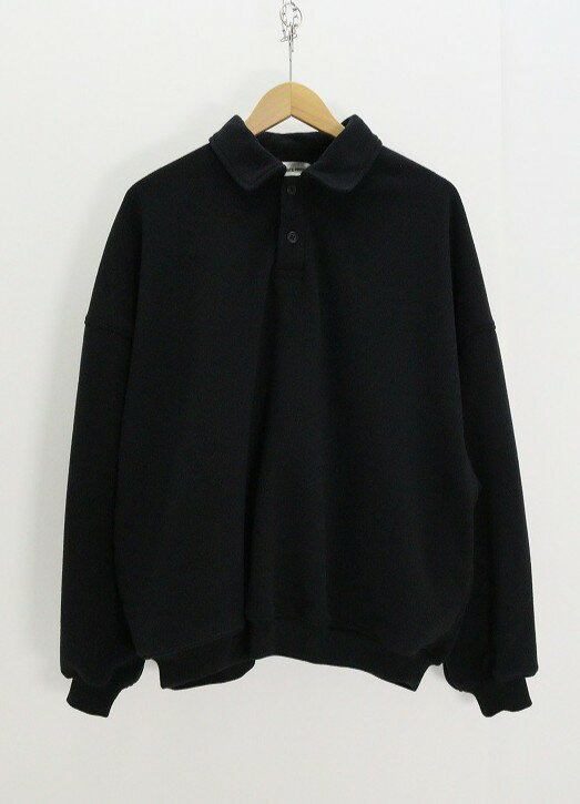 乐天商城 - COOTIE PRODUCTIONS クーティプロダクションズ Fleece Sweat Polo Shirt CTE-25A333 ポリエステル ブラック M タグ、袋【中古】【ストリート・ルード】【金沢本店 併売品】【6810791Kz】