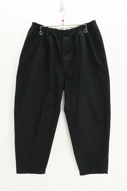 COOTIE PRODUCTIONS クーティープロダクションズ T/C 2TUCK EASY ANKLE PANTS CTE-21A112 ポリエステル ブラック XL 収納袋【中古】【ストリート・ルード】【金沢本店 併売品】【6810829Kz】