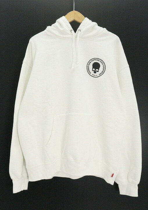 樂天商城 - supreme×number nine シュプリーム ナンバーナイン Number nine Hooded Sweat shirt 綿（コットン） ホワイト L 袋【中古】【ストリート・ルード】【金沢本店 併売品】【6810847Kz】
