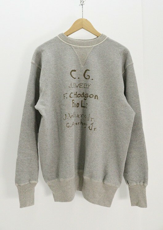 乐天商城 - WAREHOUSE ウェアハウス Lot 403 C.G.スウェット 綿（コットン） グレー 42 タグ【中古】【アメカジ・アウトドア】【金沢本店 併売品】【6910862Kz】