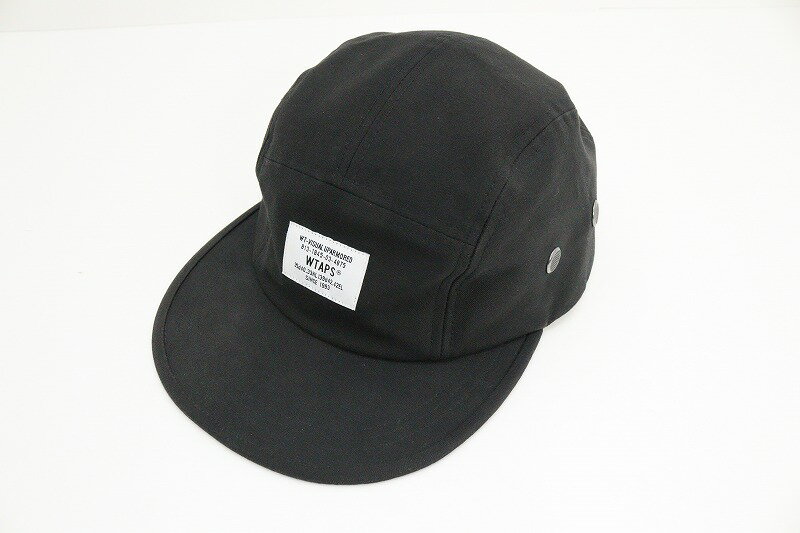 乐天商城 - WTAPS ダブルタップス 21SS キャップ ジェットキャップ 211HCDT-HT01 ブラック 【中古】【帽子】【金沢本店 併売品】【743345Kz】