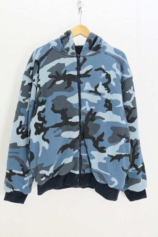 Rakuten - Supreme シュプリーム Reversible Work Zip Up Hooded Sweatshirt 綿（コットン） ネイビー XL 【中古】【ストリート・ルード】【金沢本店 併売品】【6810927Kz】