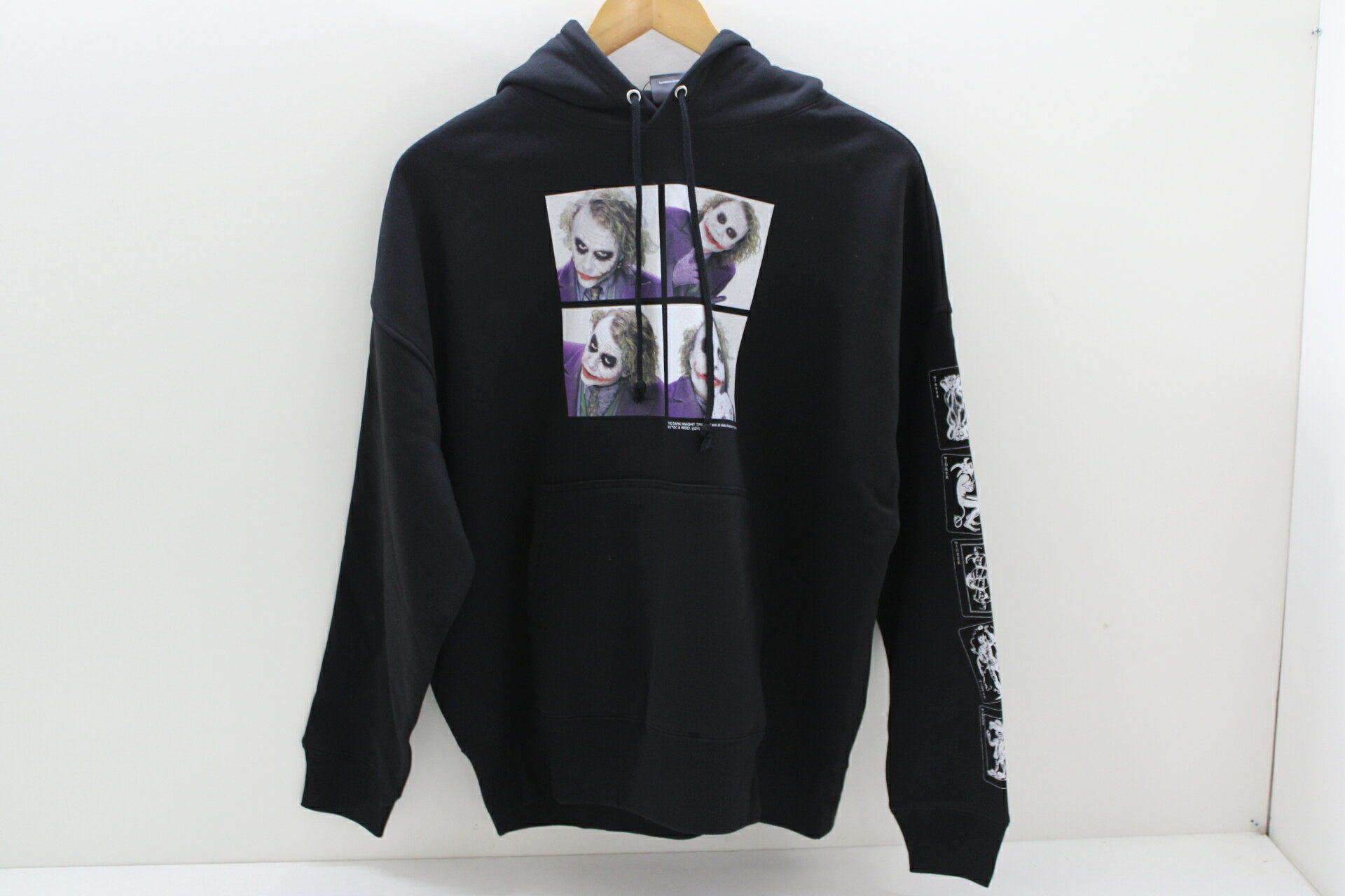 BerBerJin×SNKRDUNK ベルベルジン×スニダン The JOKER HOODIE 綿（コットン） ブラック M タグ【中古】【レギュラー】【金沢本店 併売品】【7011084Kz】