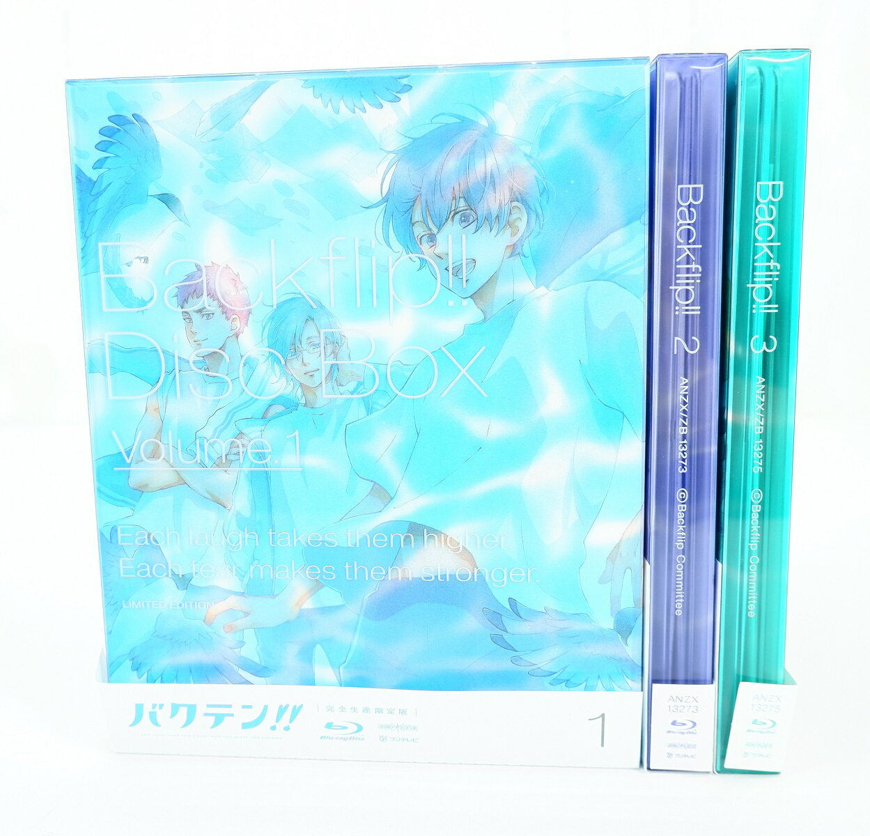 バクテン!! 1巻~3巻 セット 全巻 完全生産限定版 【Blu-ray】