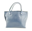IL BISONTE LEATHER HAND BAG イルビゾンテ レザー ハンドバッグ トートバッグ ネイビー A2307(4)