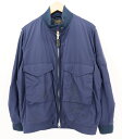 値下げしました BEAMS PLUS 18SS NYLON JACKET size:L ビームスプラス リップス トップ ナイロン ジャケット ブルゾン アウター ネイビー 11-18-1177-139