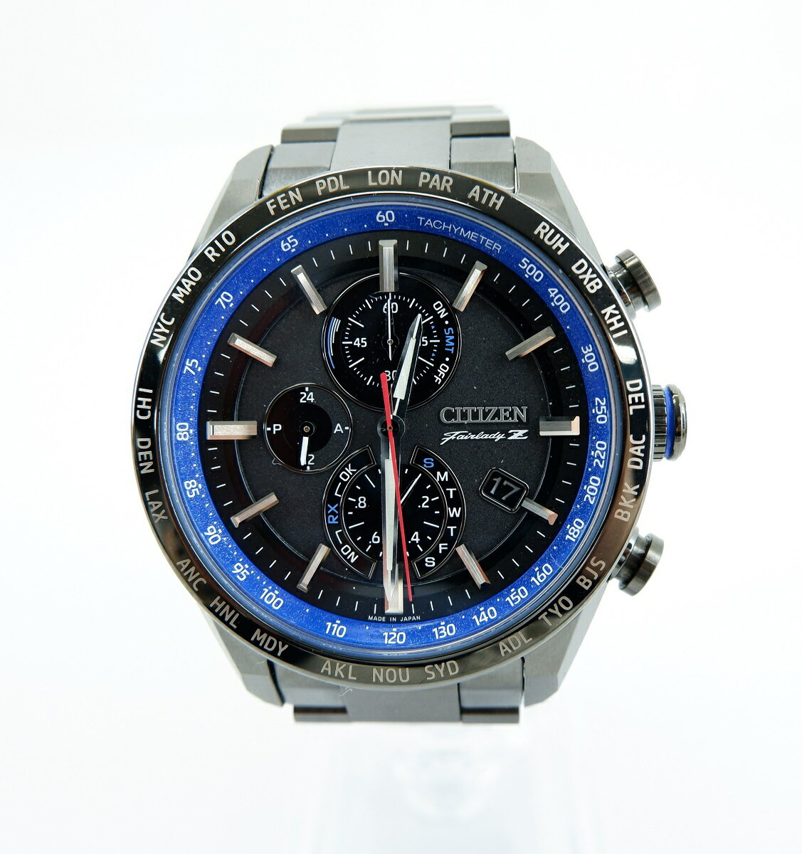 CITIZEN ATTESA × NISSAN FAIRLADY Z AT8185-97E シチズン アテッサ 日産フェアレディZ コラボ アナログ 時計 ウォッチ 腕時計 35周年記念 1700本限定