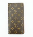 LOUIS VUITTON M66540 ポルトフォイユ・ブラザ ルイ・ヴィトン モノグラム 2つ折り 長財布 ロングウォレット JSB鑑定済み