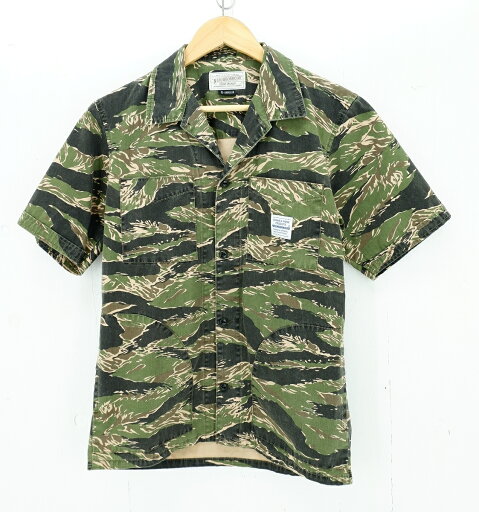 値下げしました NEIGHBORHOOD 14SS S/S CLASSIC WORK SHIRT size:S ネイバーフッド 迷彩柄 カモフラ 半袖シャツ ボタンシャツ 141AQNH-SHM03S Made in Japan 値下げしました NEIGHBORHOOD 14SS S/S CLASSIC WORK SHIRT size:S ネイバーフッド 迷彩柄 カモフラ 半袖シャツ ボタンシャツ 141AQNH-SHM03S Made in Japan