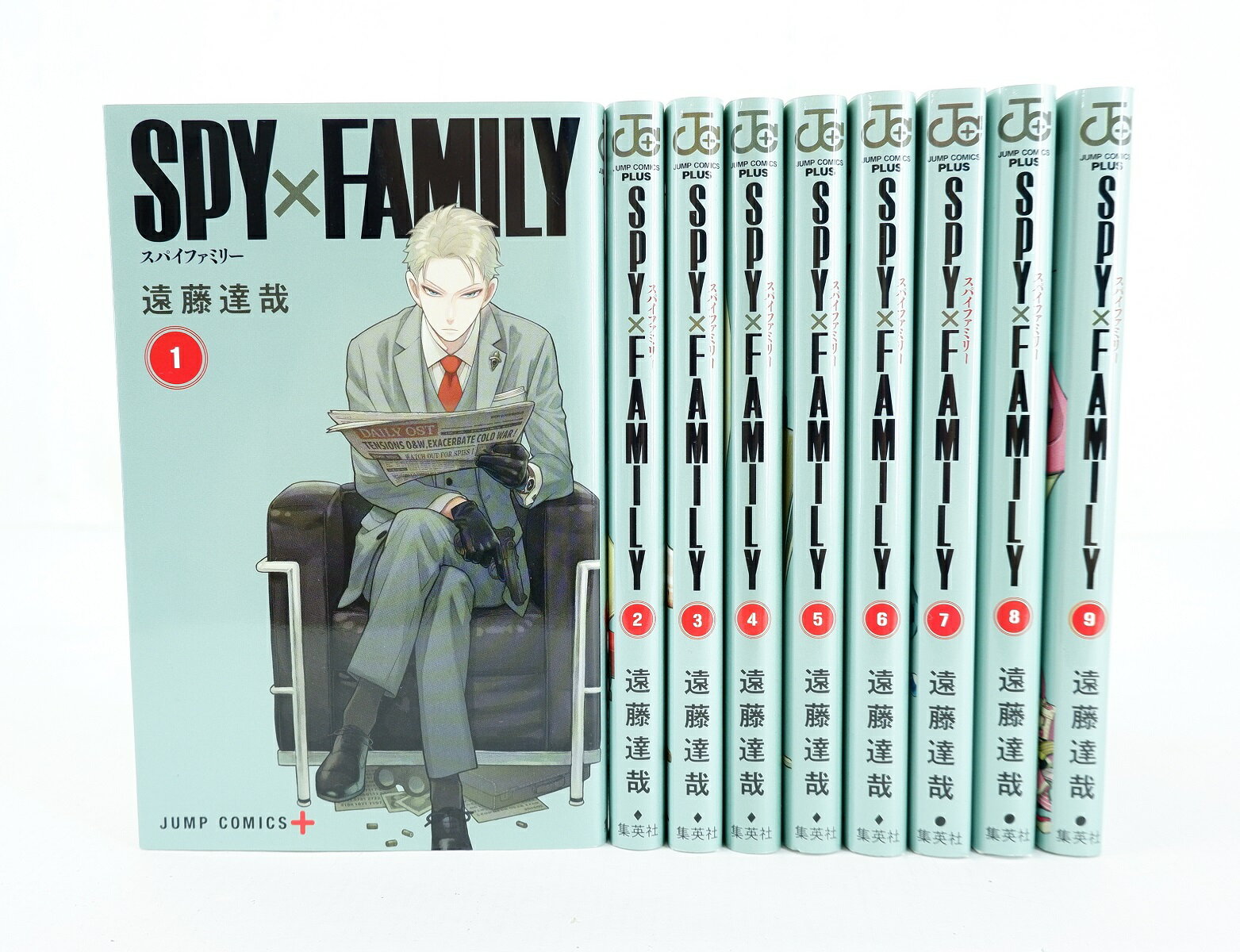 SPY×FAMILY スパイファミリー 1巻～9巻 セット （以下続刊） 全巻 集英社 遠藤達哉のサムネイル