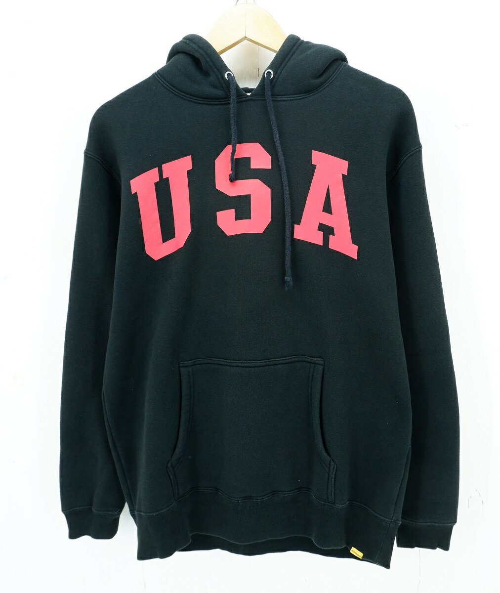 INTERBREED FUNK BEAR HOODED size：L インターブリード ファンクベア プリント フーディー パーカー ブラック