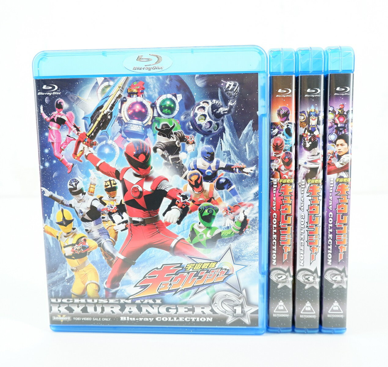 スーパー戦隊シリーズ 宇宙戦隊キュウレンジャー Blu-ray COLLECTION 1巻〜4巻 セット 全巻 収納BOX・冊子付き 【Blu-ray】