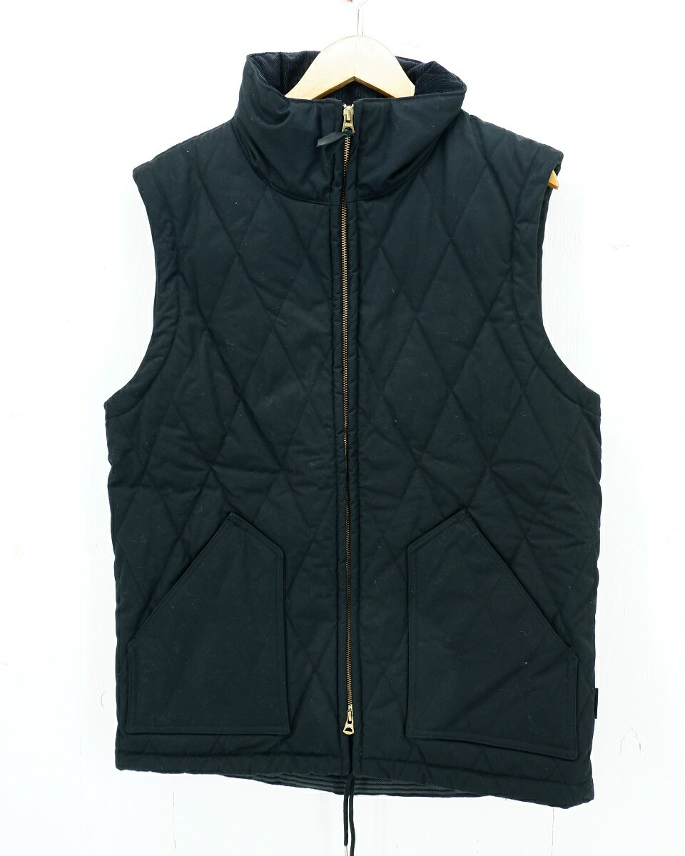 yl܂zWEST RIDE QUILTING VEST sizeFXL EGXgCh LeBO xXg AE^[ ubN Made in Japan